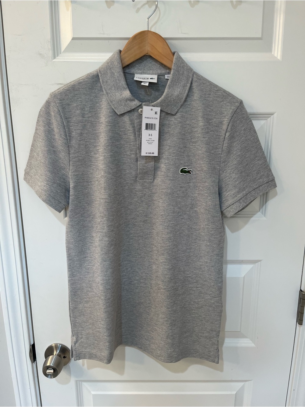 NWT!! Lacoste Men’s Slim Fit Polo Short Sleeve Shirt Size Small